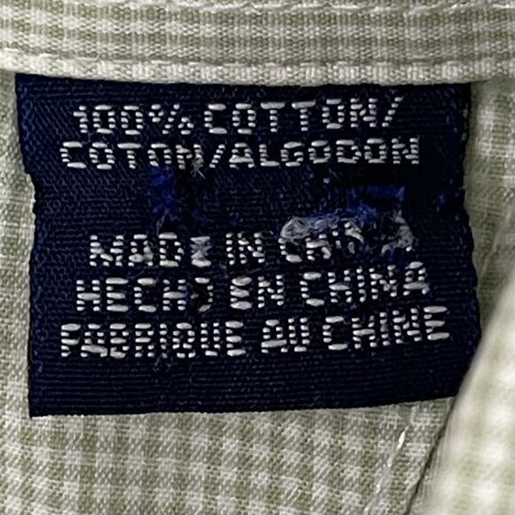 Roper Shirt Mens XL Green Button Down Long Sleeve 100% Cotton Western - Picture 8 of 11